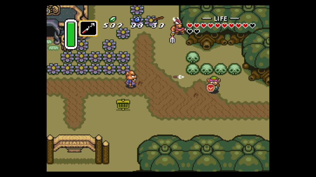 The Legend Of Zelda - A lonk To The Past - videojuego 16 bits