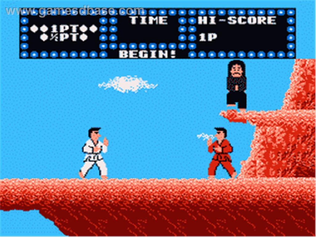 Mejores juegos de lucha en consola-Karate Champ de NES