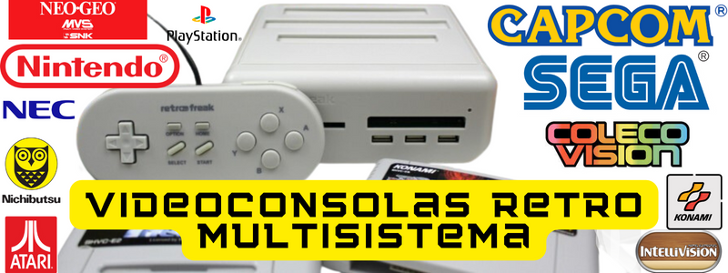 Videoconsolas retro multisistema-videoconsolas-y-videojuegos